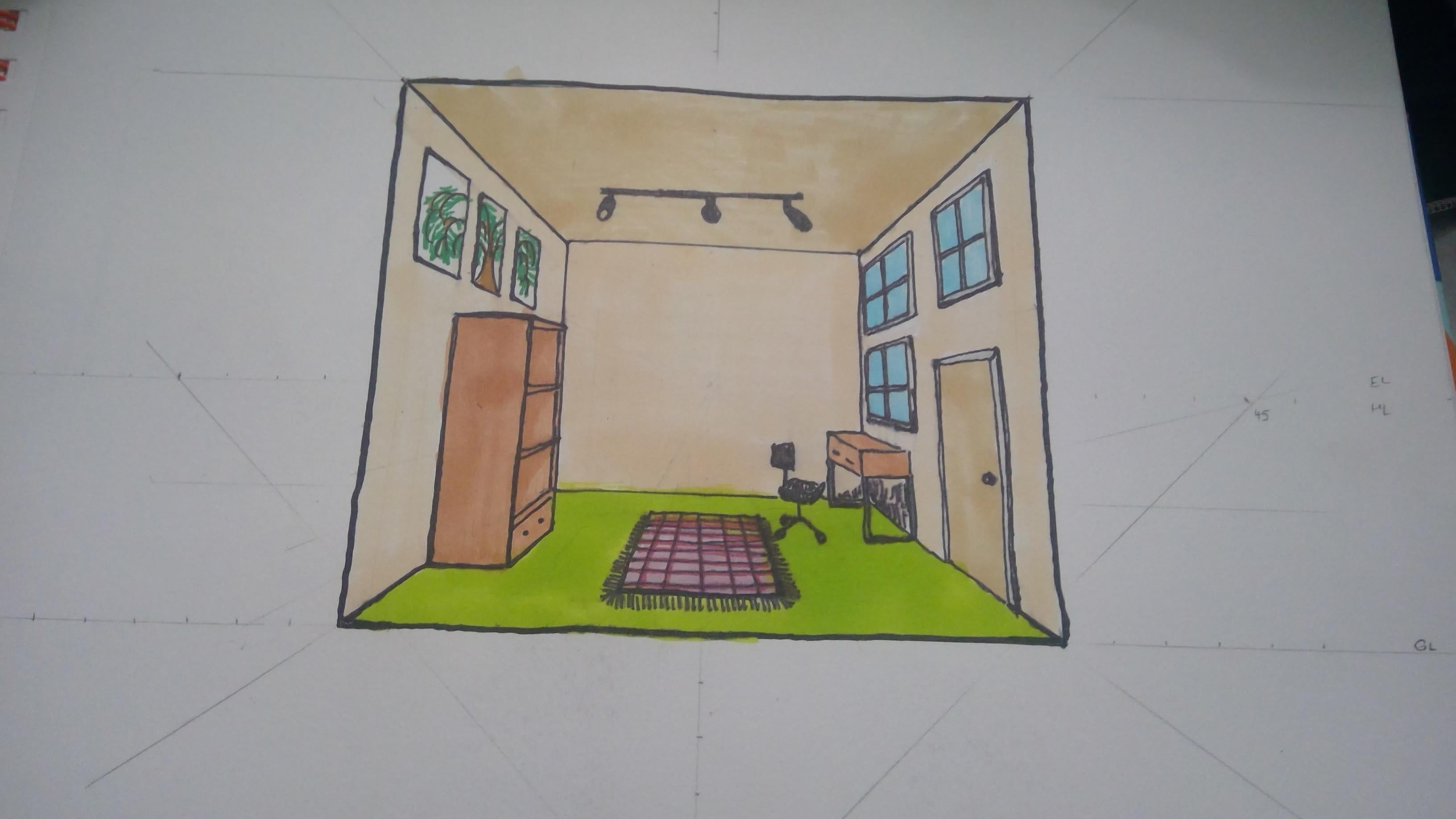 empty office - student project