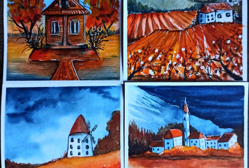autumn paintings