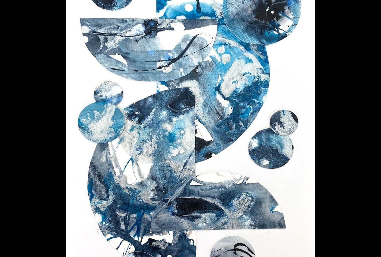 Collages From Old Art - student project