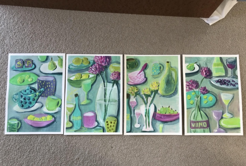 Expressive brushstrokes