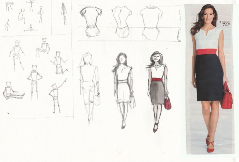 woman sketch