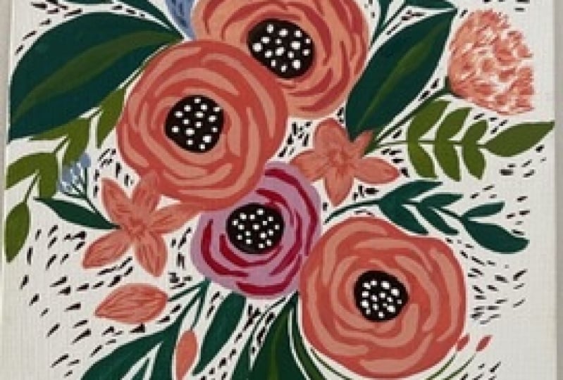Gouache Composition