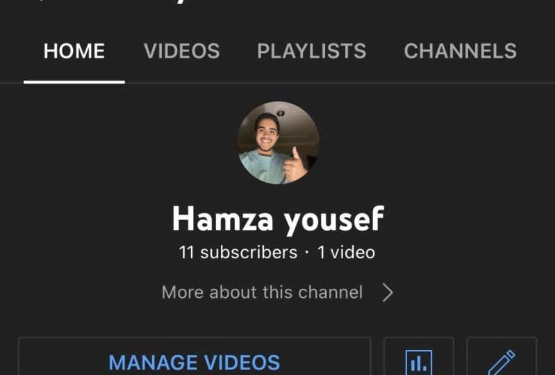 That’s my channel