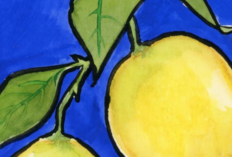 Midnigth arting: blue lemon