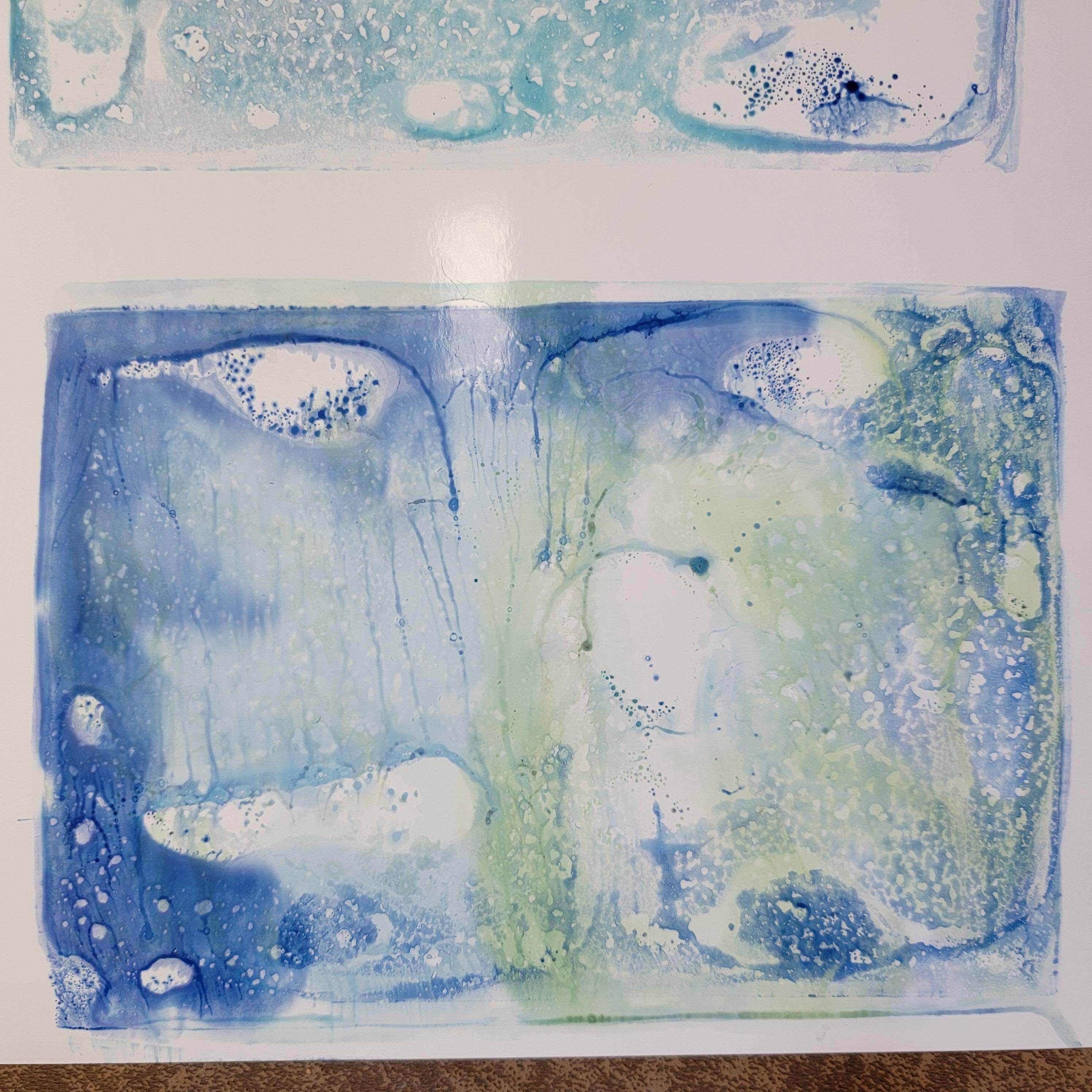 gel plate print - student project