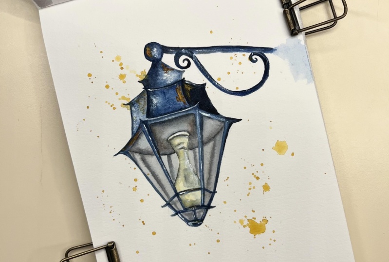 Street lamp practice