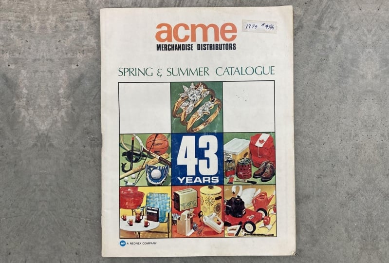 30 Days of My 1974 Acme Catalogue!