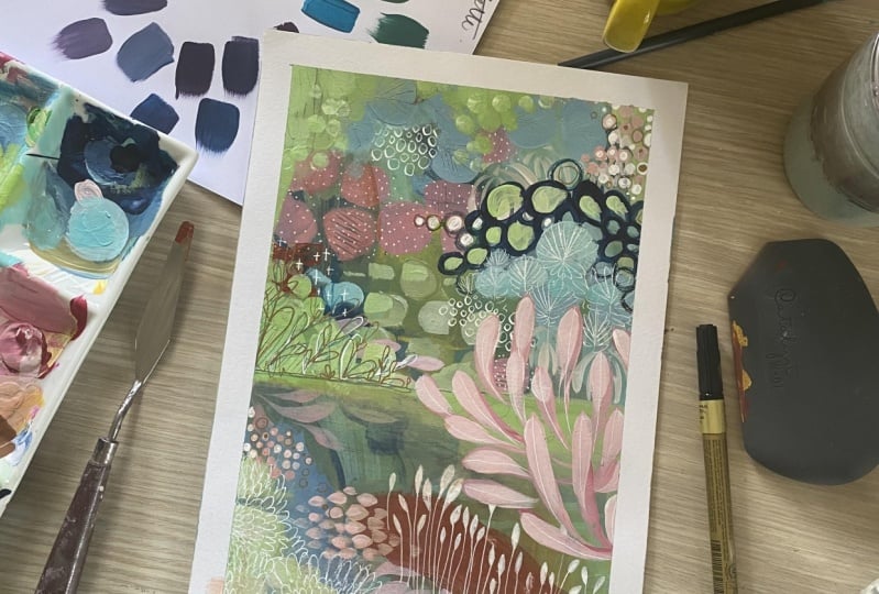 My First Abstract Artwork
