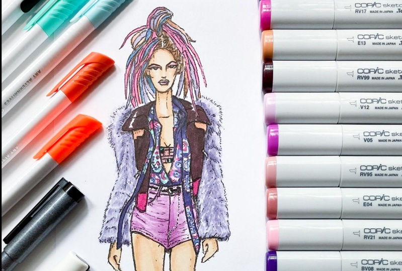 Marc Jacob's Spring 2017 Look
