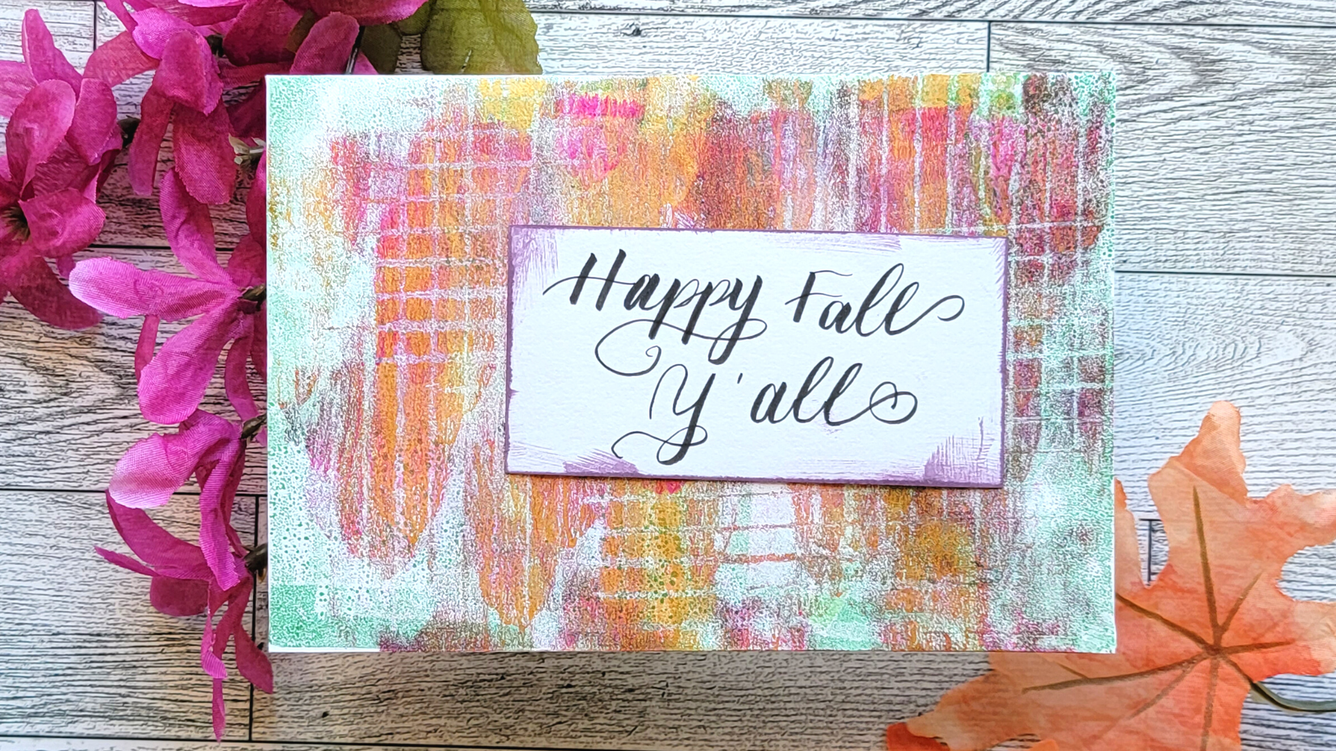 Happy Fall Y'All - student project
