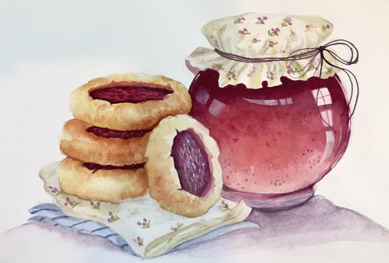 Cookies and jar