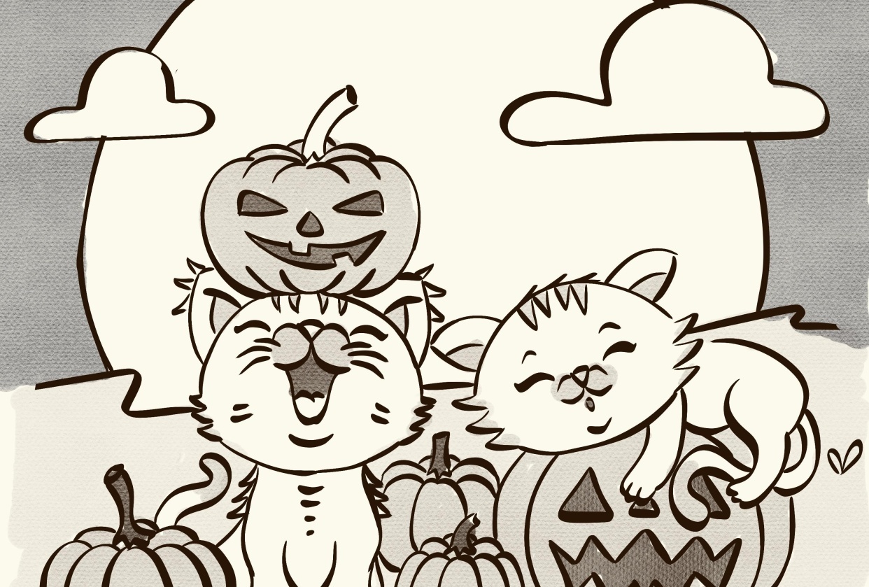 Halloween cuteness - student project