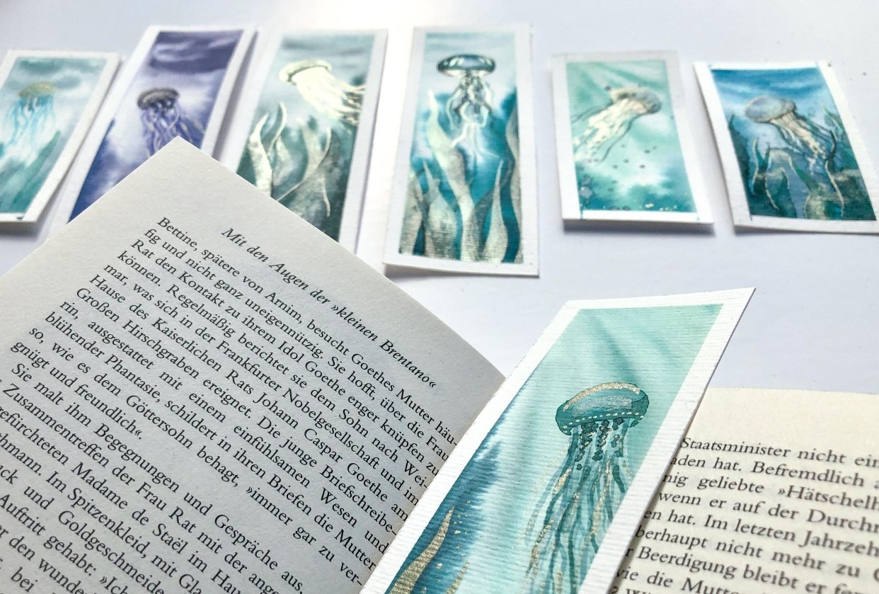 Underwater Watercolor - student project