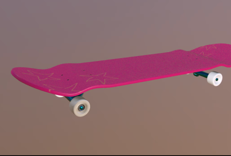 Le Skate Rose