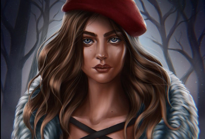 Red Riding Hood Character Illustration
