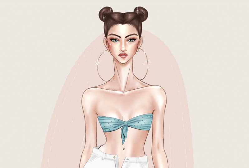 Stephany Rei  - Fashion illustration