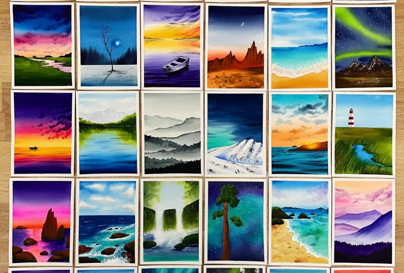 30 Dreamy Landscapes with Z