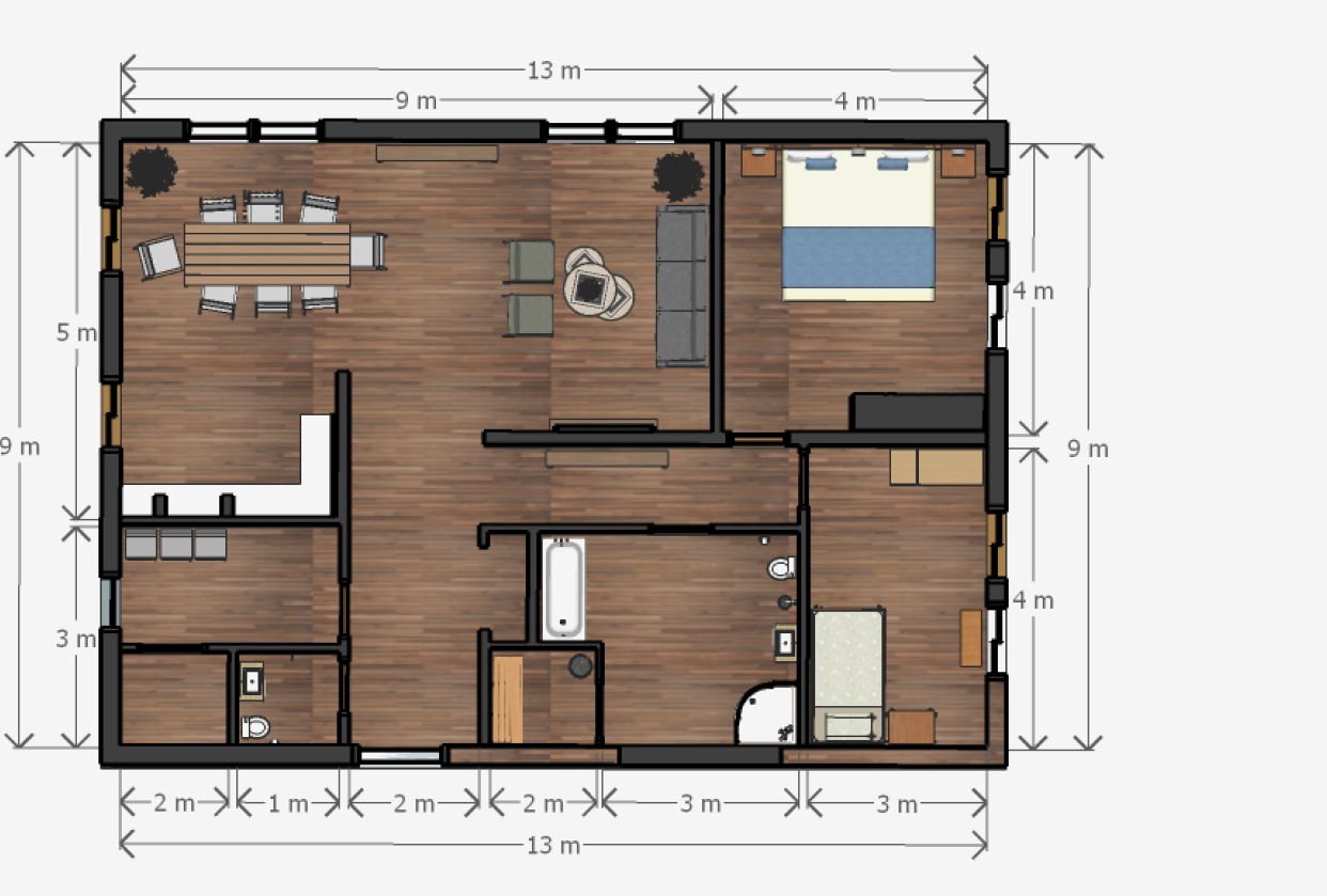 2D Floor Plan - student project