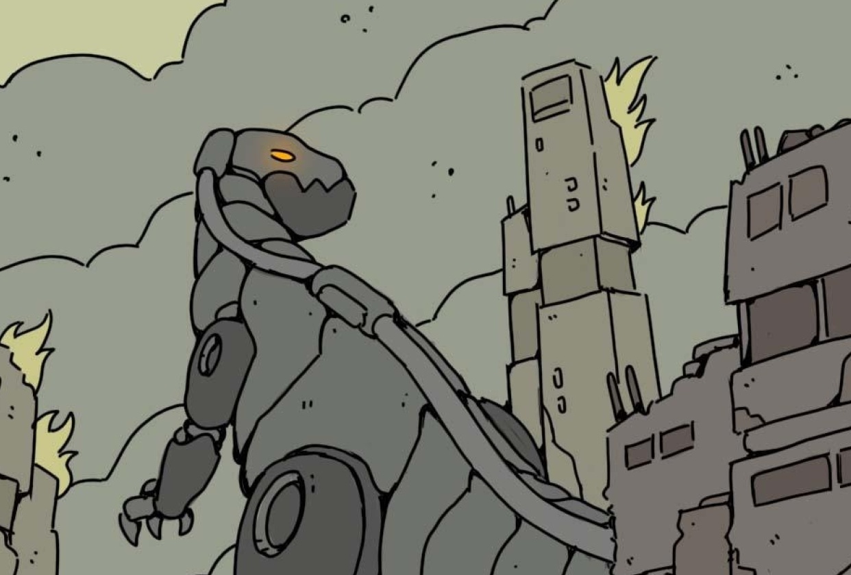 Invasión Kaiju - student project
