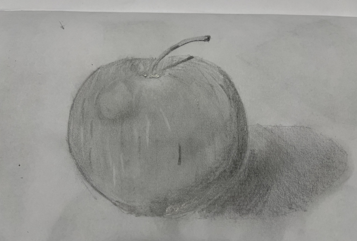 My first apple - student project