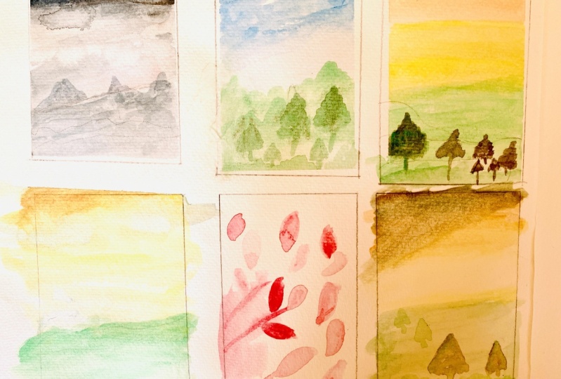 Watercolor from a beginner