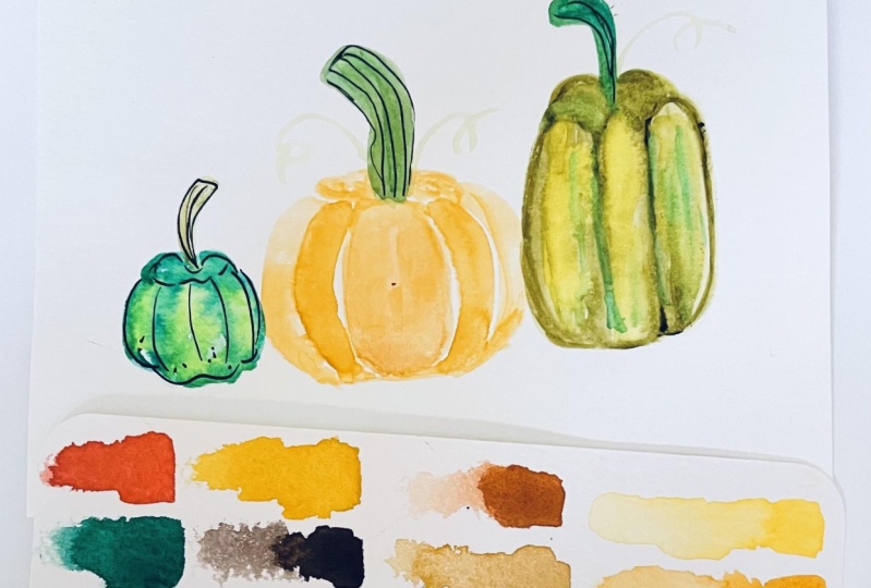 I Had So Much Fun Painting These Pumpkins, Thank you!