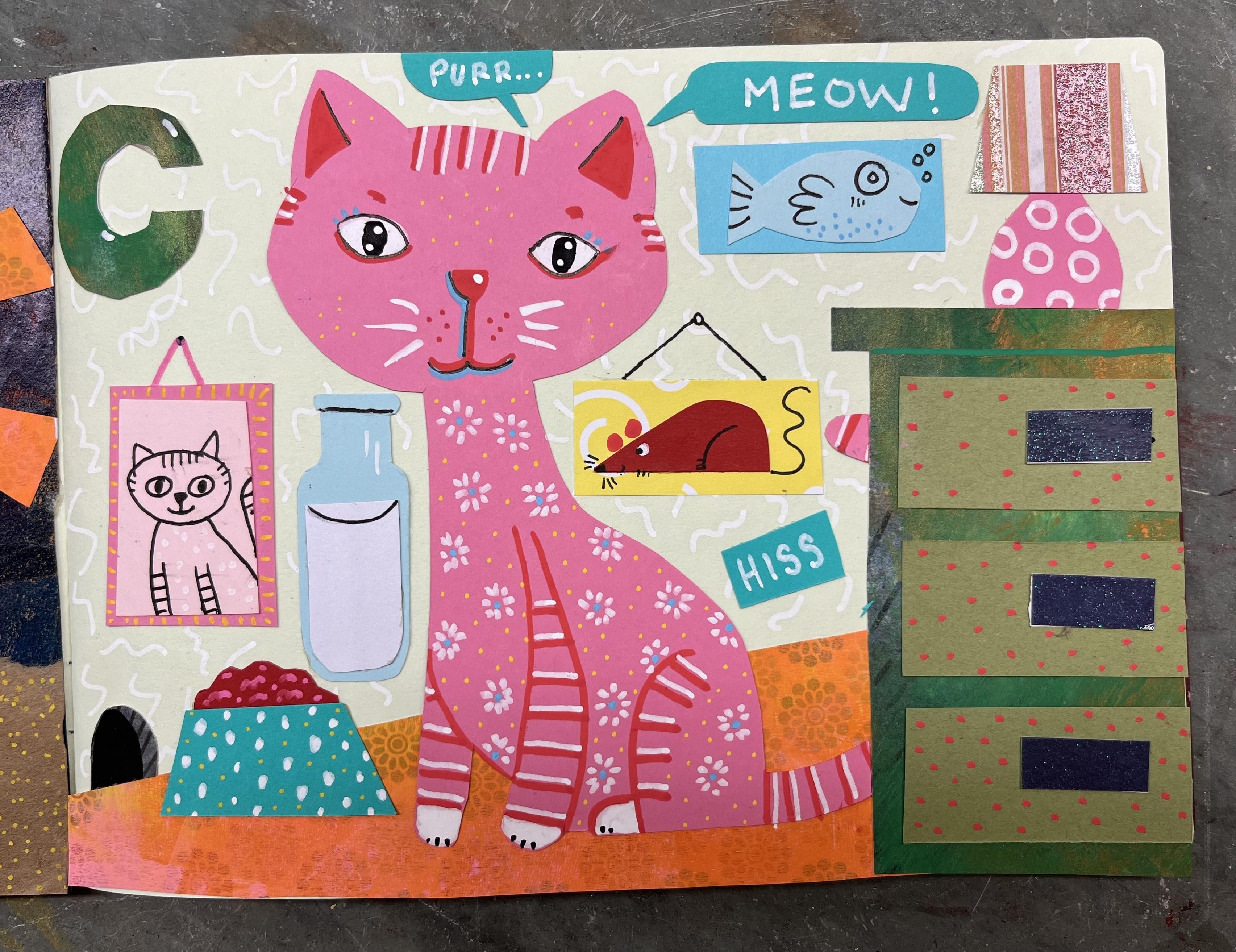 Cat Collage - student project