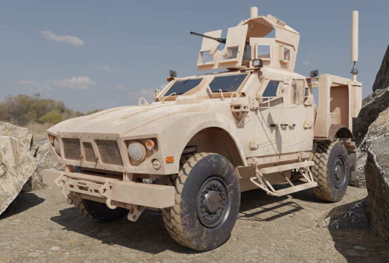 Oshkosh - Blender / Substance 3D Painter / Unity