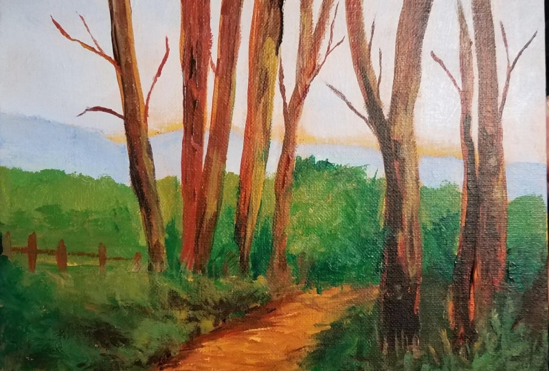 Bare trees