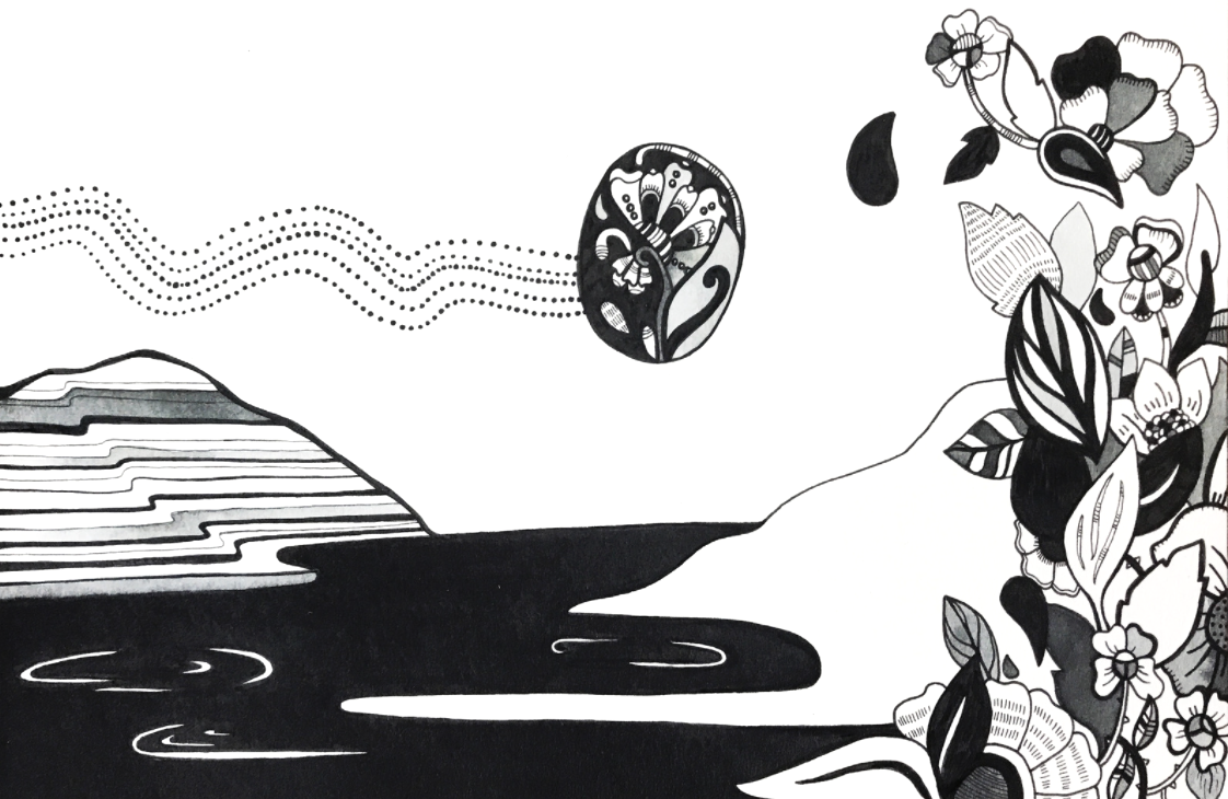 My Personal Landscape Drawing - student project