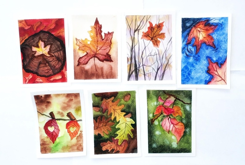 Autumn leaves