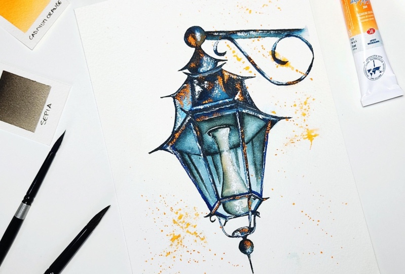 Enchanting street lantern