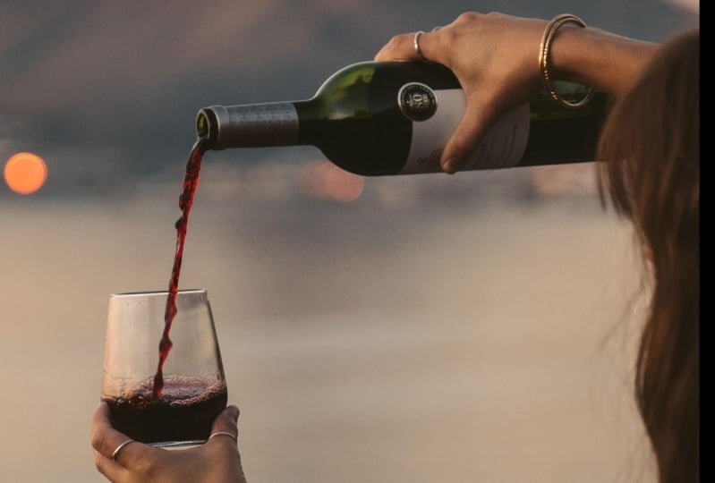 Wine Venture Ad Layout
