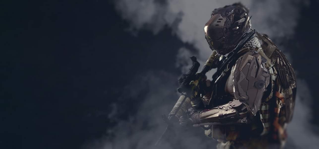 Extended soldier - student project