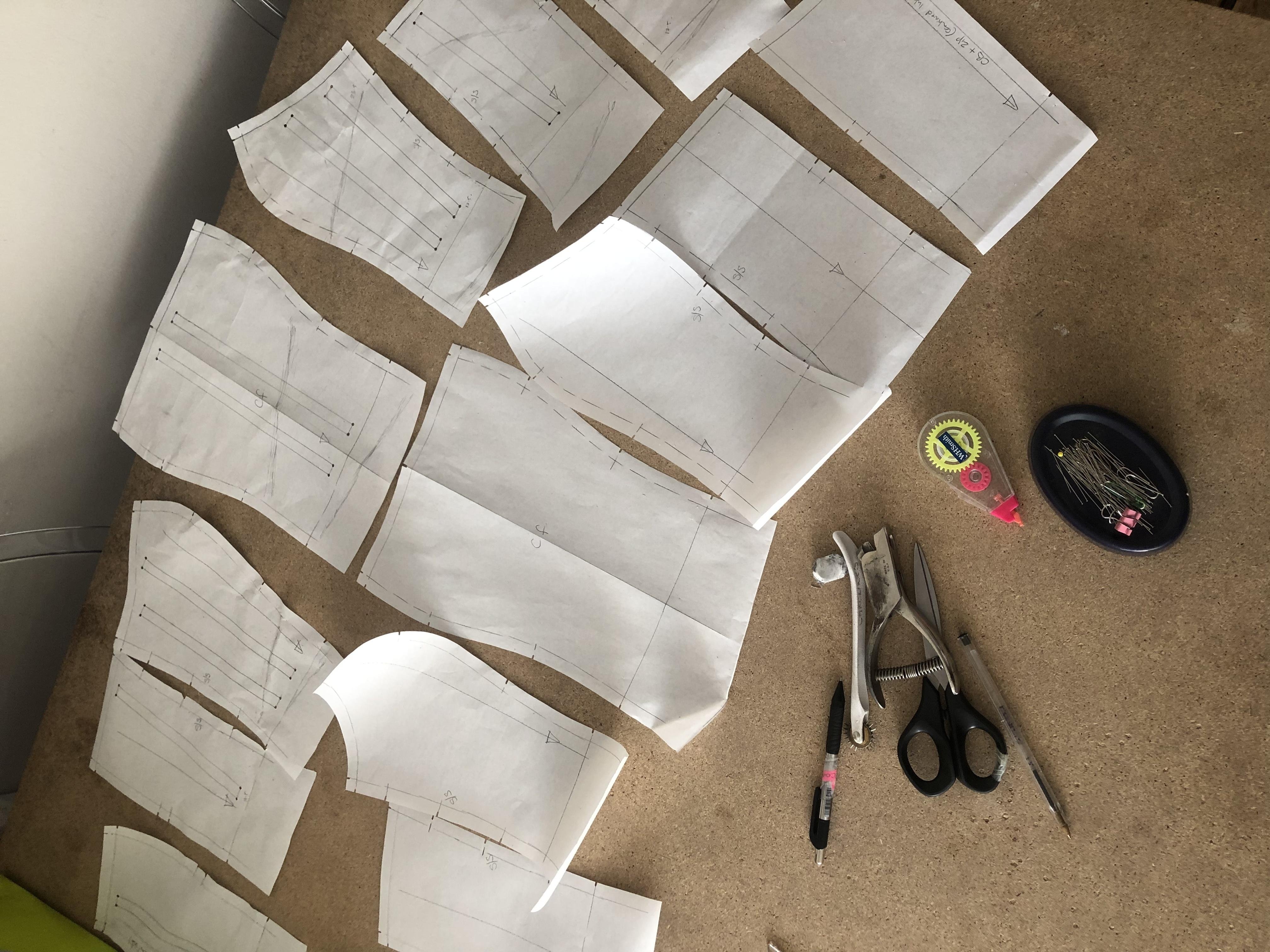 Going further with your bodice shapes - student project