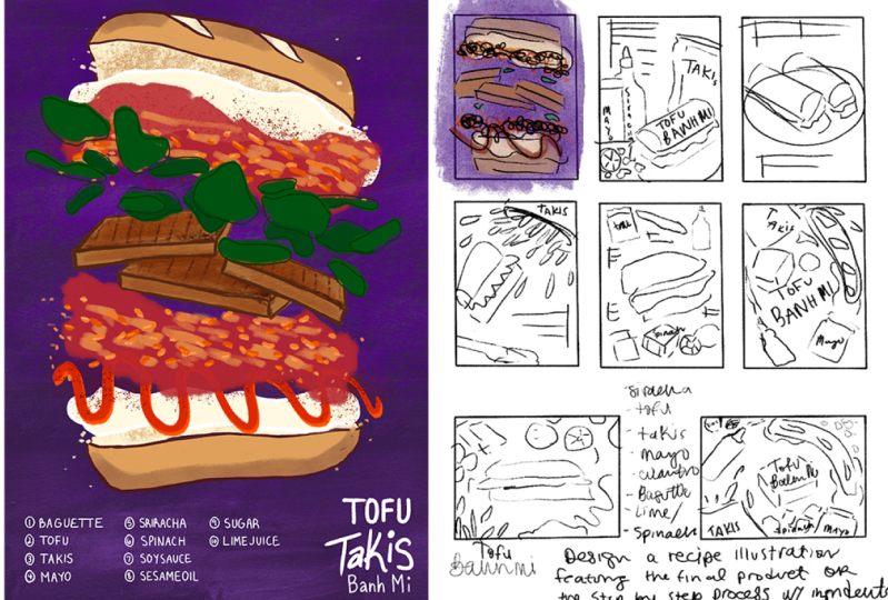 Tofu Takis Banh Mi