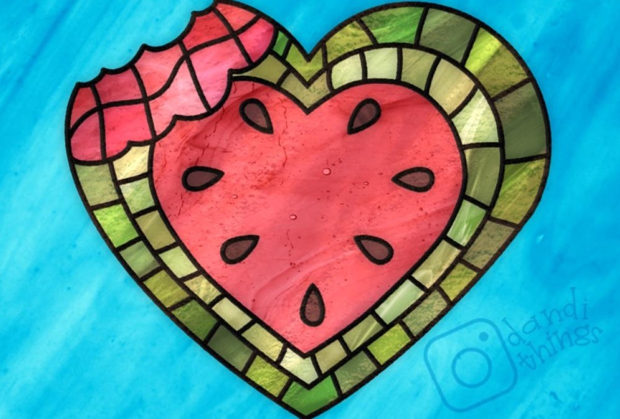 Heart Watermelon Revisited. - student project
