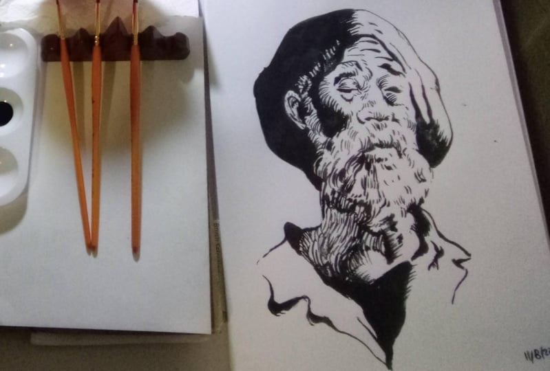 Portraits in Ink