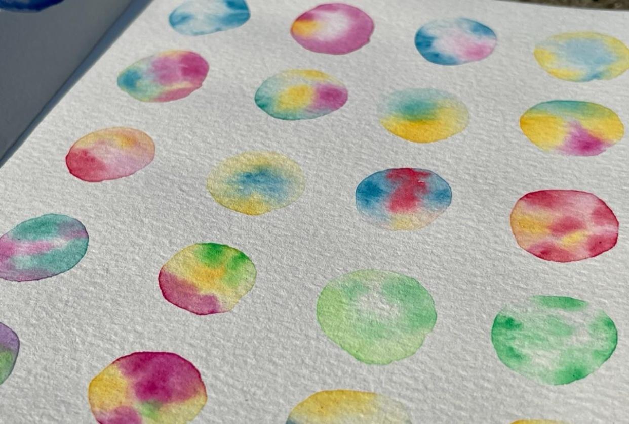 Watercolor for recovering perfectionists - student project