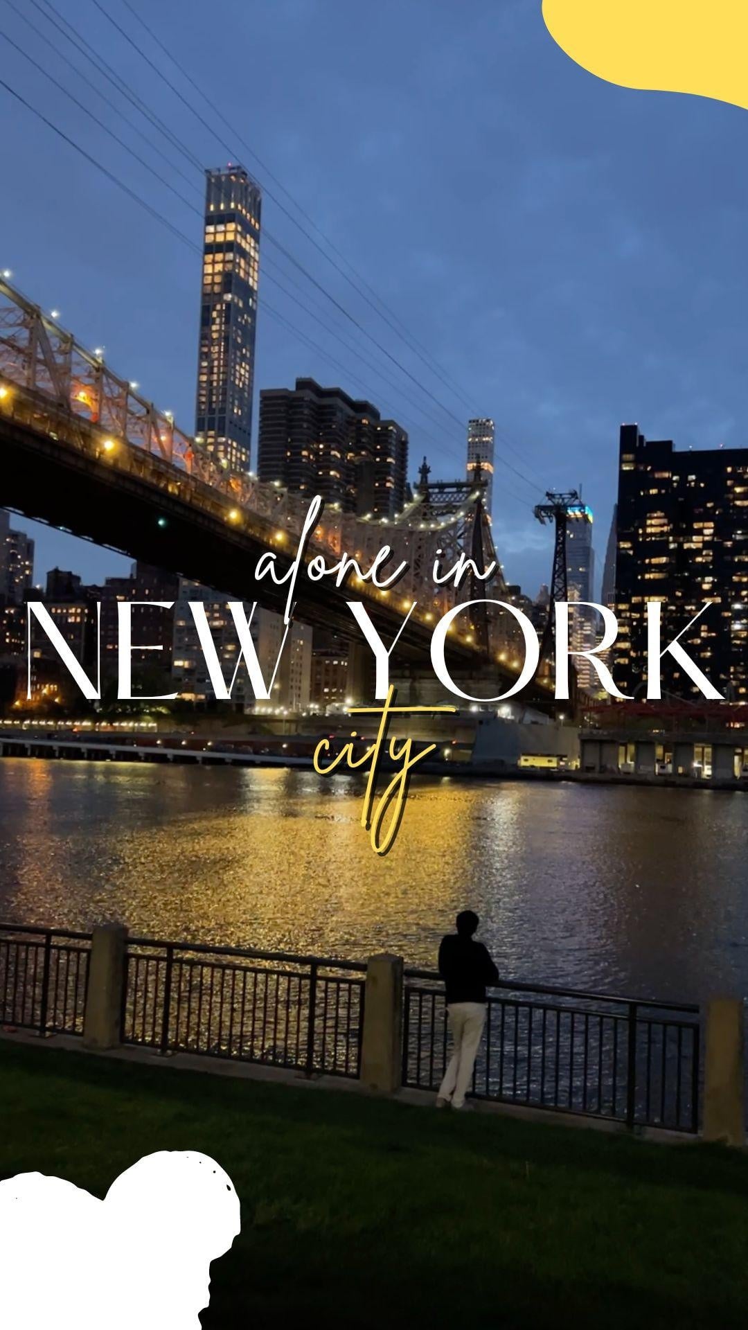 Alone NYC - student project