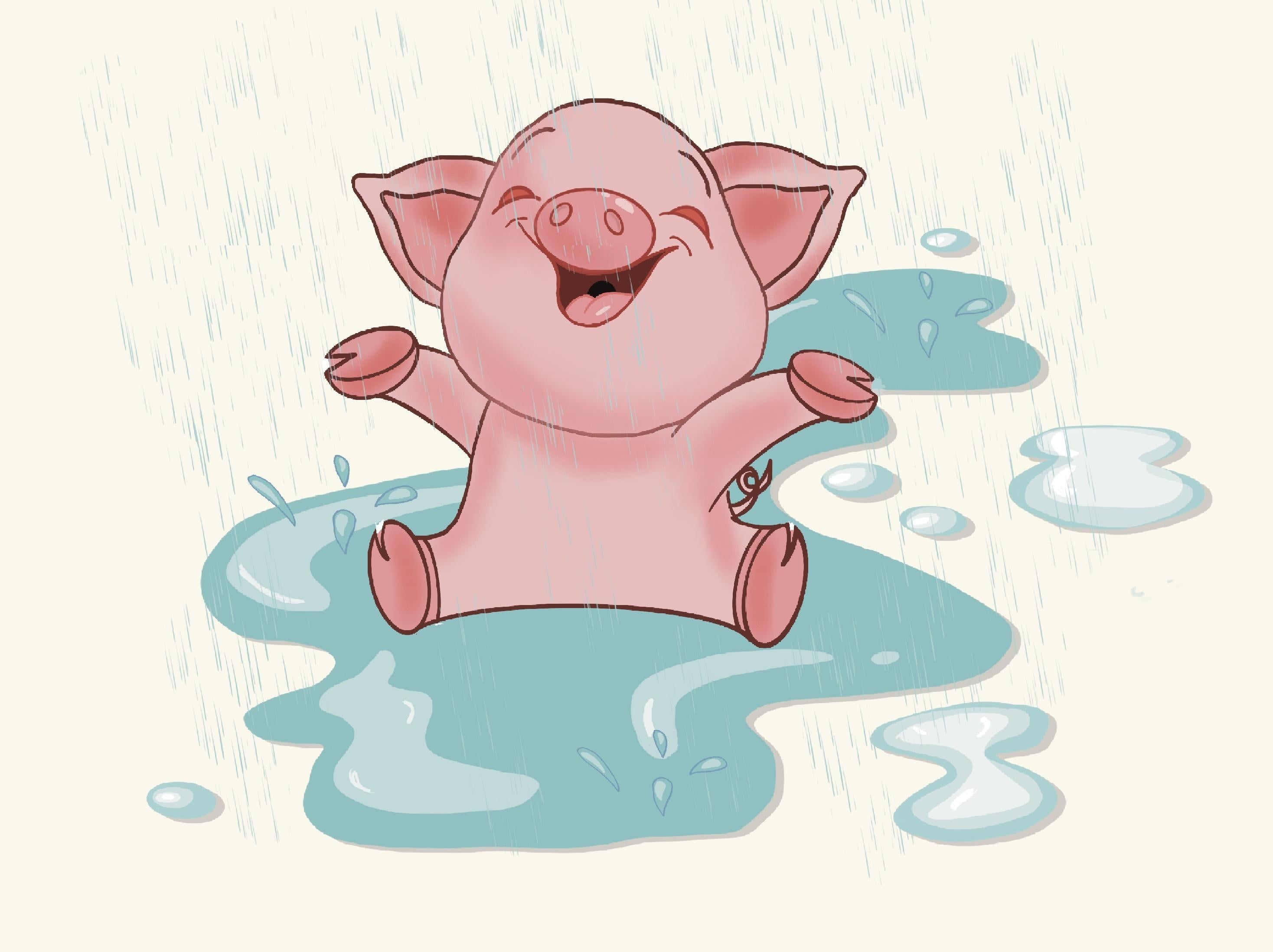 happy little pig - student project