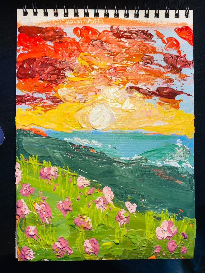 Sunset - student project