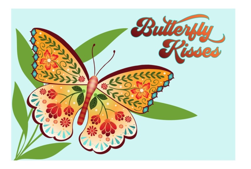 Reflected Butterfly