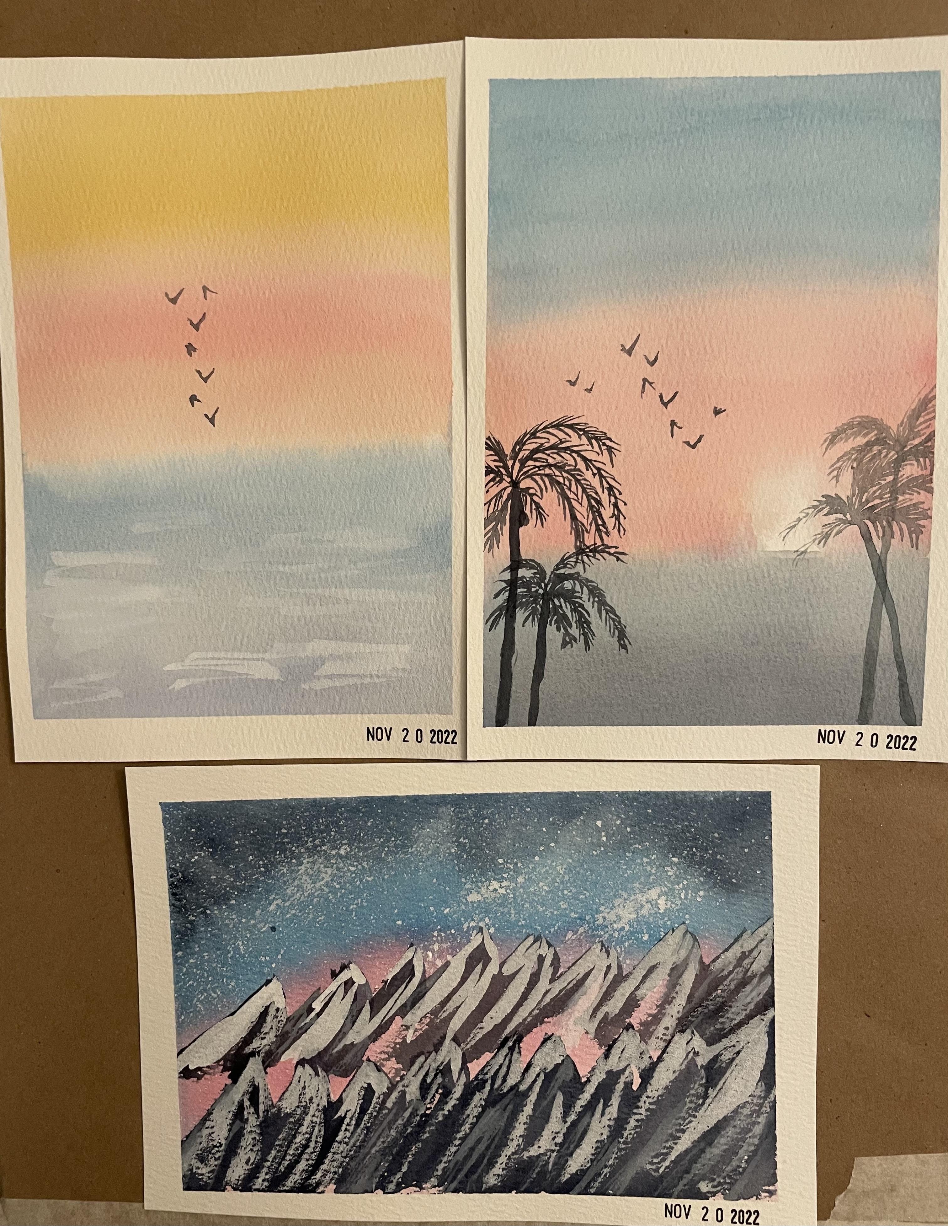 Landscapes - student project