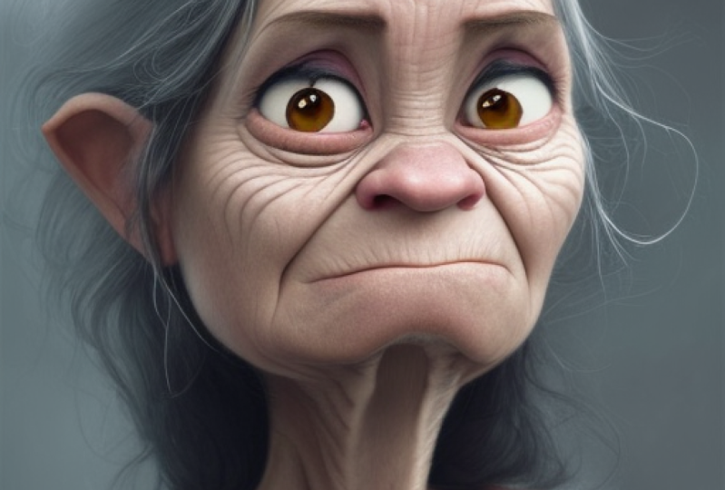 An old female troll