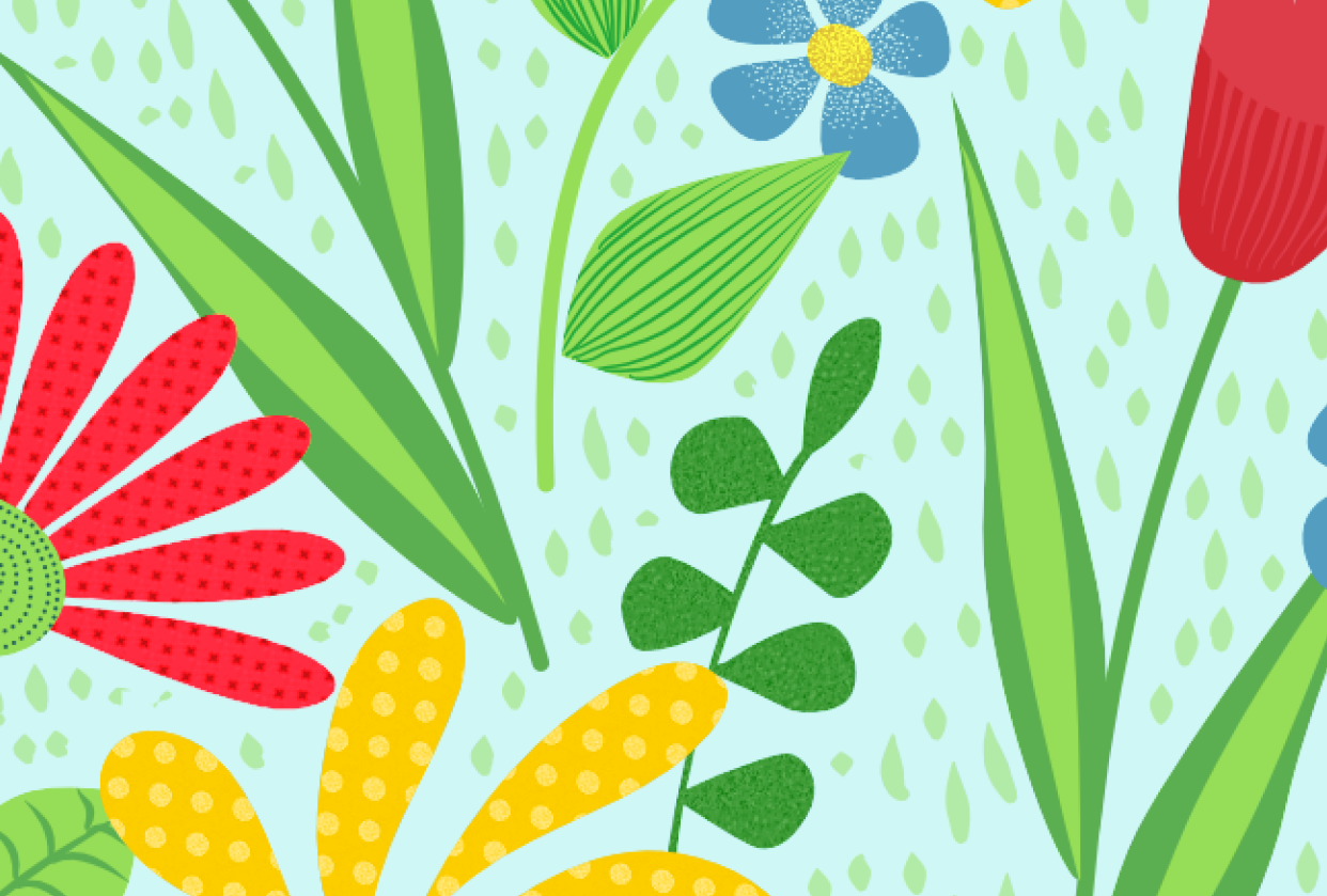 Half-drop pattern - part 2 - student project