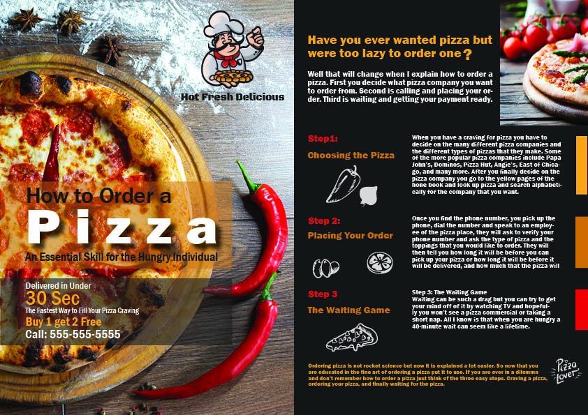 How to order a Pizza - student project