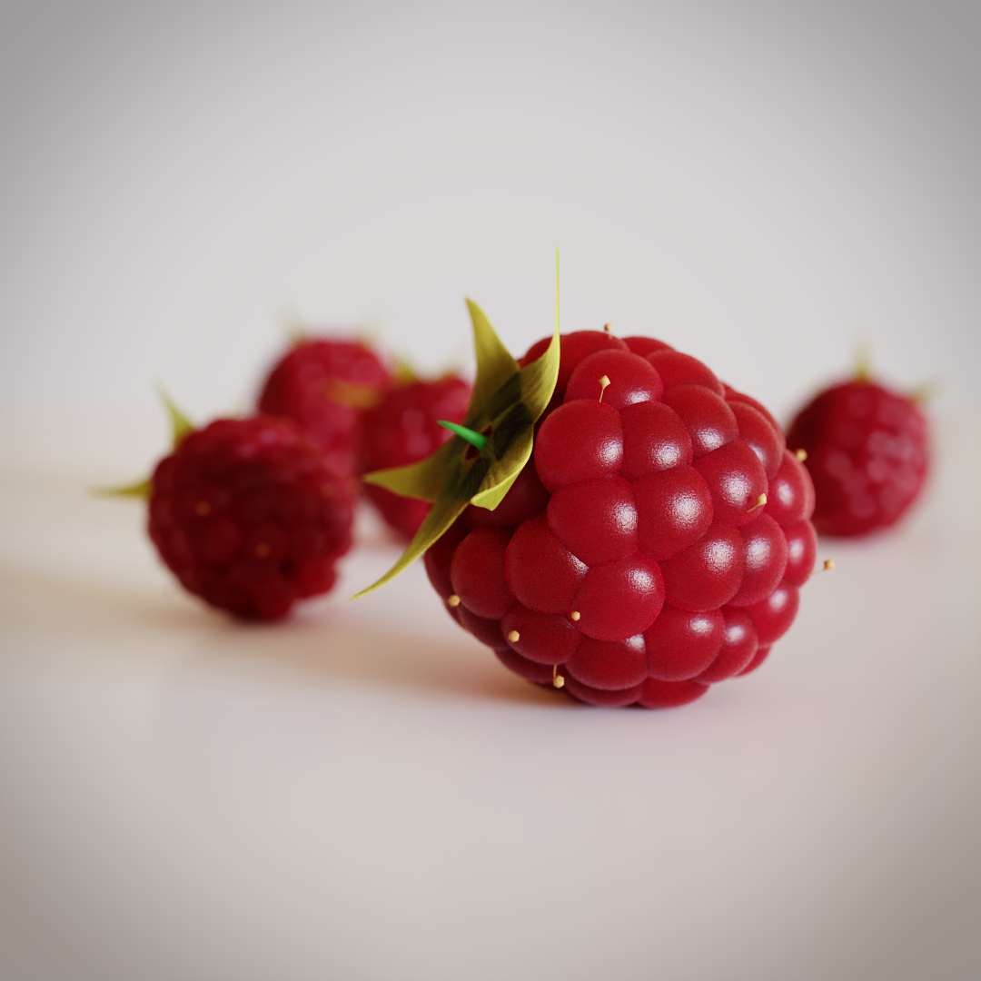 My Raspberry Result - student project