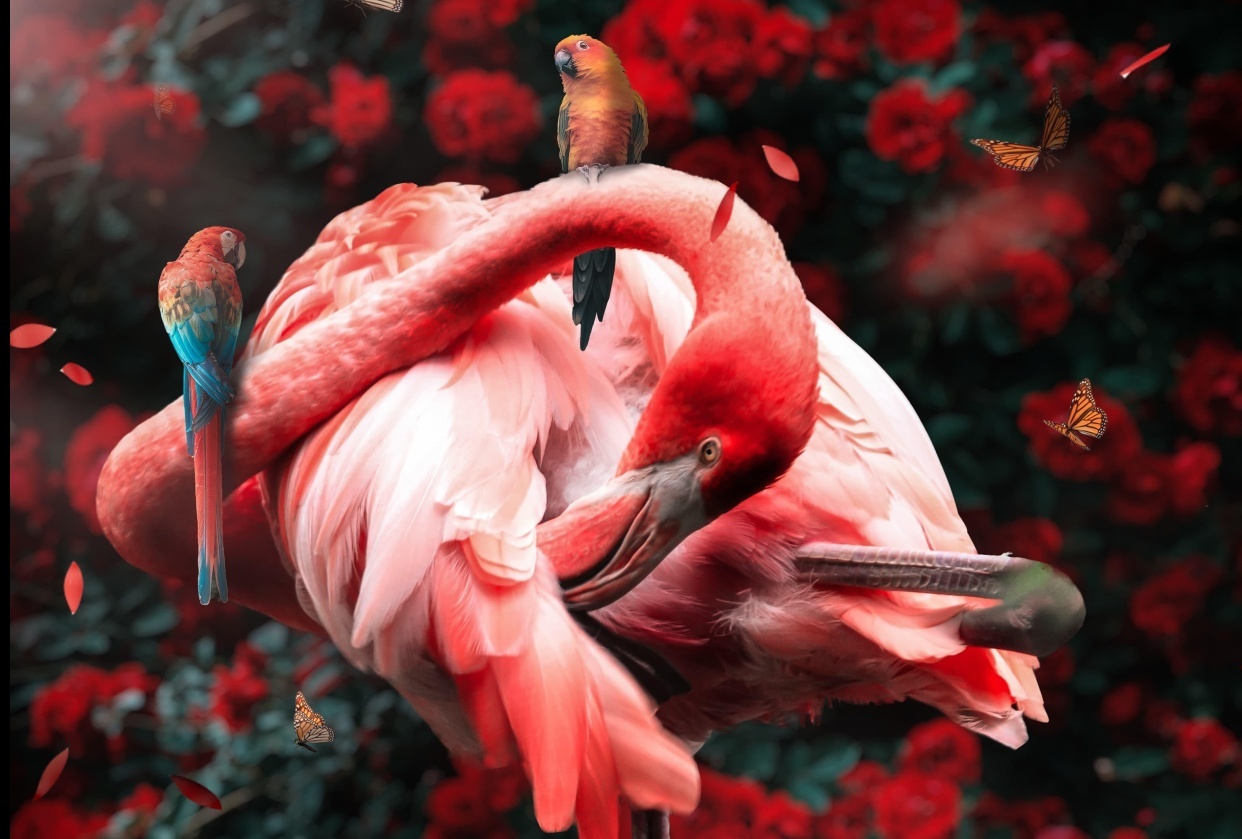 Flamingo Mingo - student project