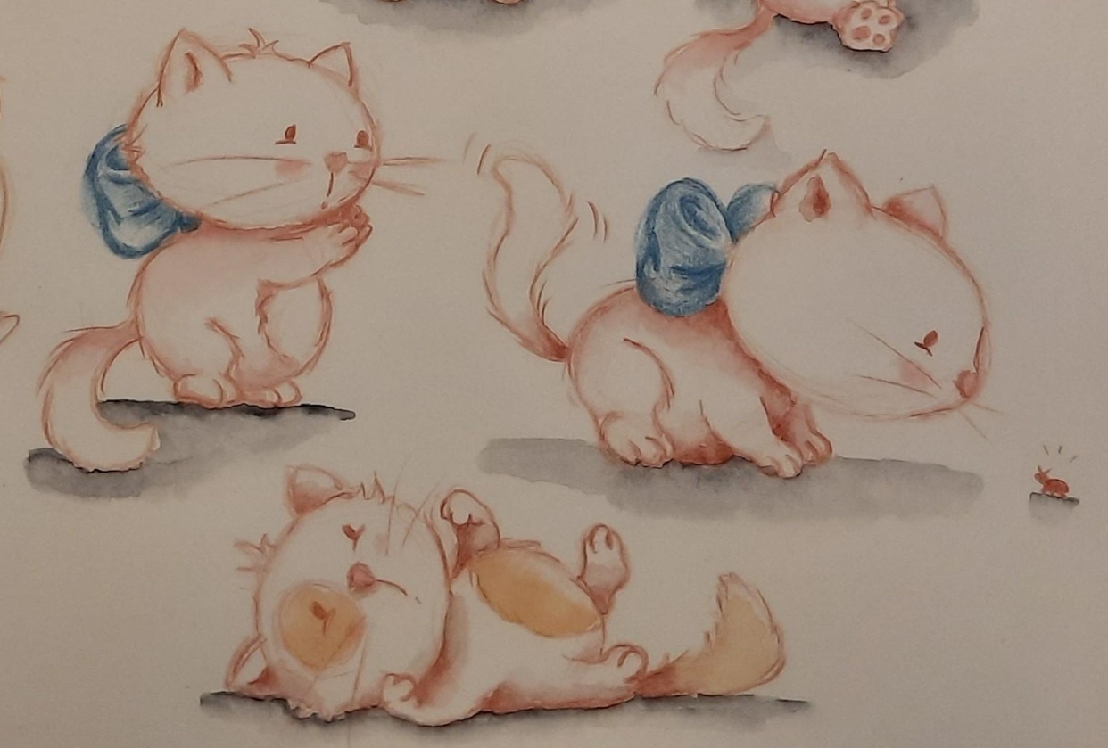 cute cat drawings